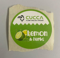 Eticheta sos lemon