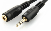 Cablu audio prelungitor Cablexpert jack 3.5mm 2 rca 10m negru